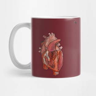 Human heart Mug